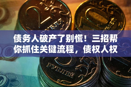 武汉债务人破产了别慌！三招帮你抓住关键流程，债权人权益不再缩水