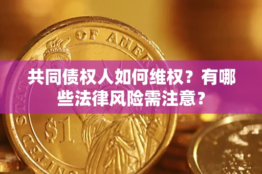 武汉共同债权人如何维权？有哪些法律风险需注意？