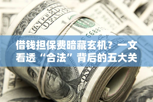 武汉借钱担保费暗藏玄机？一文看透“合法”背后的五大关键陷阱