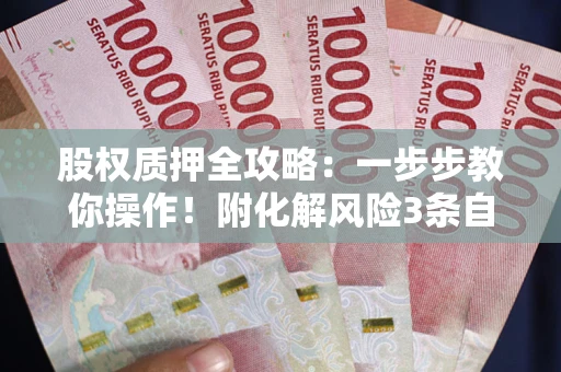 武汉股权质押全攻略：一步步教你操作！附化解风险3条自救法则