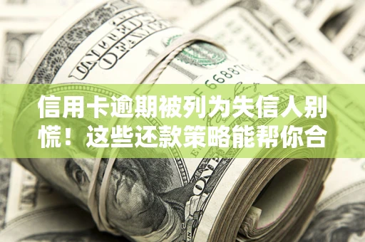 武汉信用卡逾期被列为失信人别慌！这些还款策略能帮你合法止损