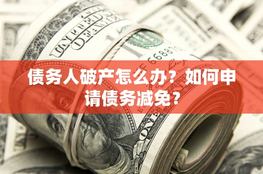 武汉债务人破产怎么办？如何申请债务减免？