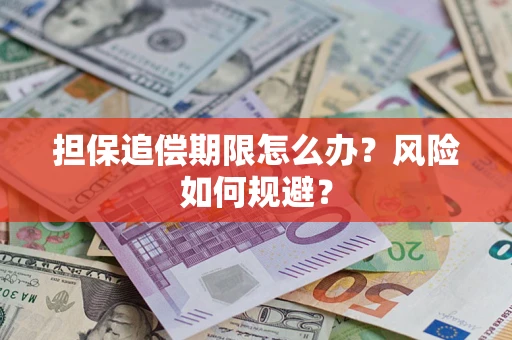 武汉担保追偿期限怎么办？风险如何规避？